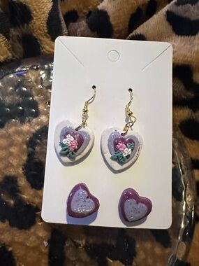 Handmade Polymer Clay Earrings